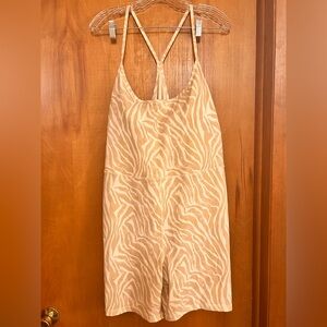 Old Navy Zebra Powerchill Racerback Bodysuit Size XXL NWT